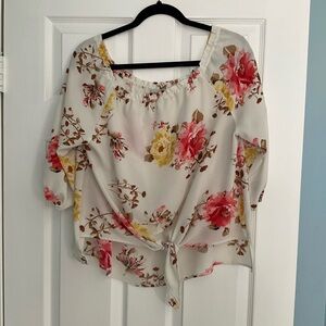 Veronica MFloral Women's Top